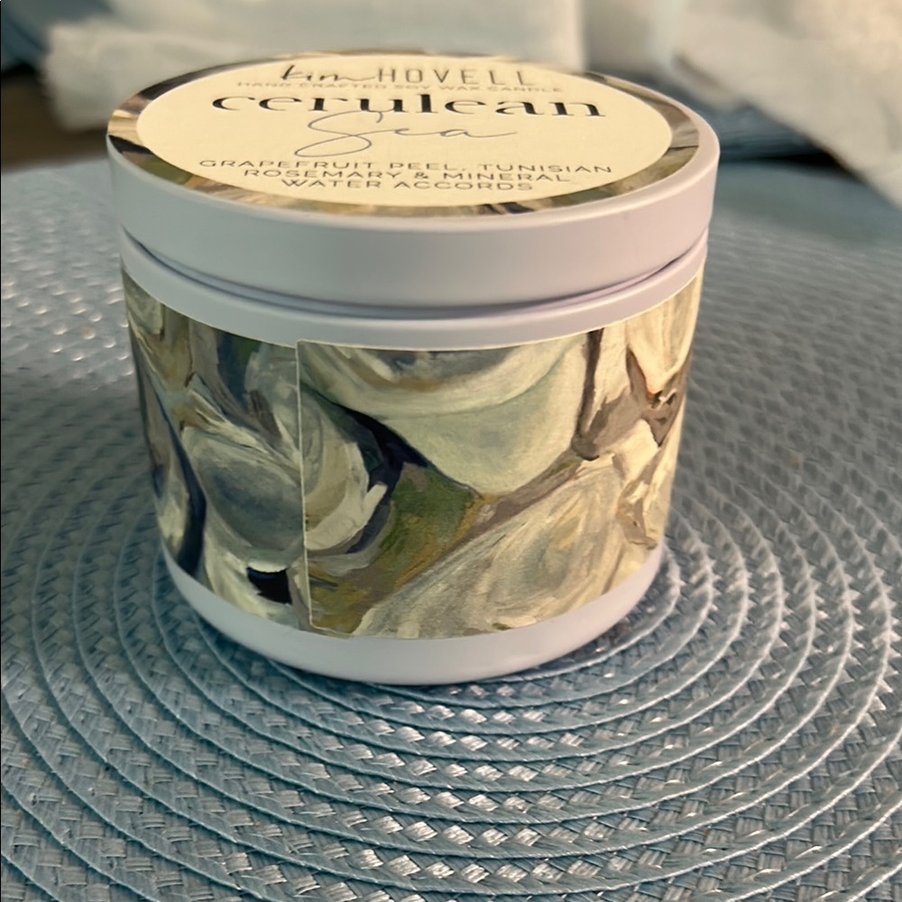 Kim Hovell Cerulean Sea Soy Wax Candle - Picture 4 of 5